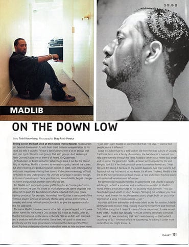 On The Low Down - Stones Throw Records