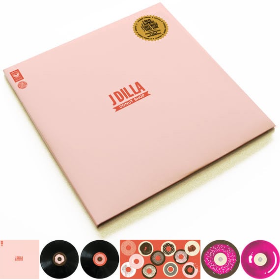 J Dilla Donut Shop Serato Stones Throw 2 Discs 2 Slipmats And Dilla Beats Stones Throw Records