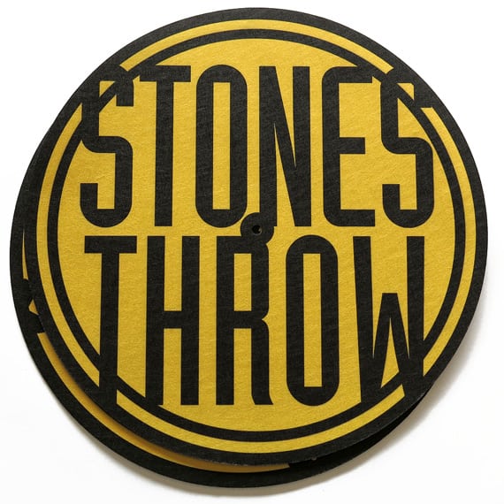 Caution: new Stones Throw turntable slipmats - Stones Throw Records