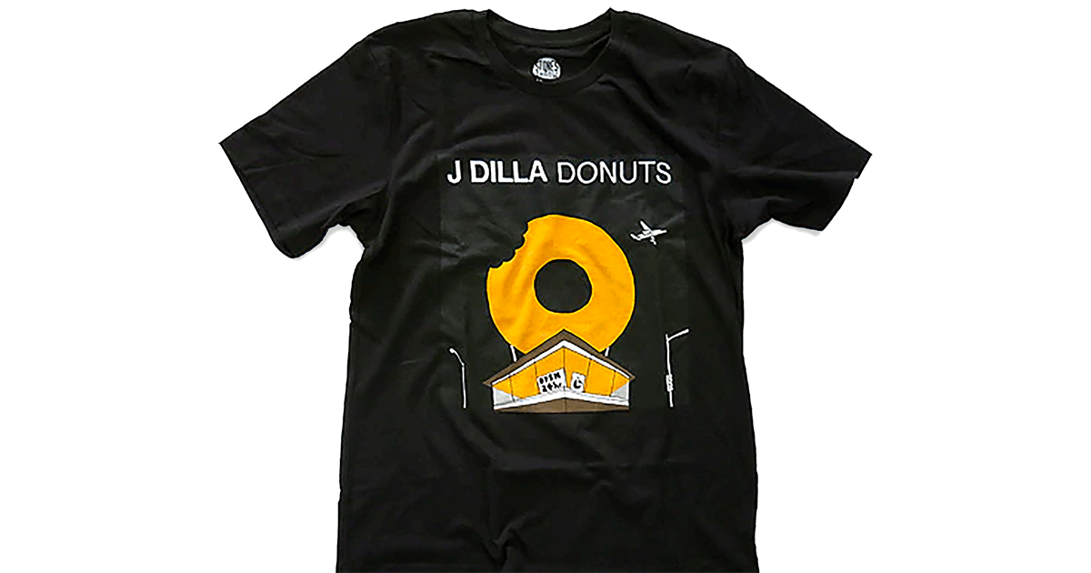 the popmag Tシャツ　J Dilla the popmag Tシャツ J Dilla Donuts T-shirt (Shop) - Stones Throw