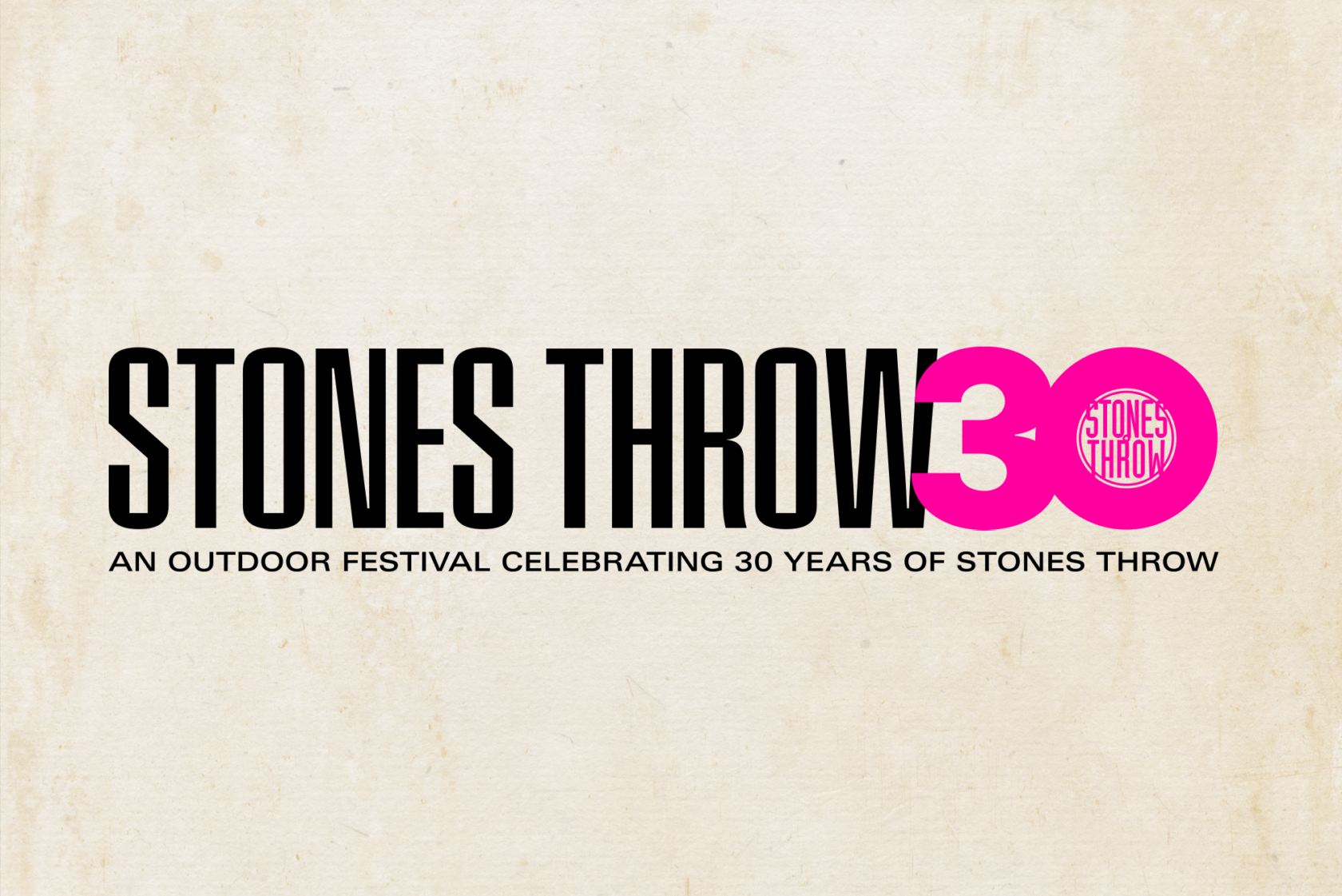 Stones Throw 30 Music Festival | Stones Throw Records